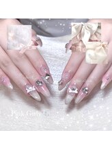 ペルリィ 渋谷店(Perly)/チーク×マグネットネイル