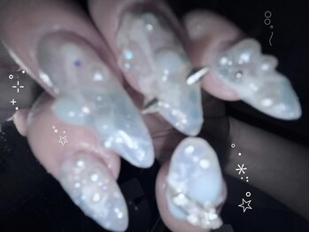 プリンセス(Princess)/個性派キラキラネイル6700円