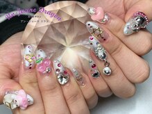 アン ジョーヌドラゴ/【ロングネイル】キラキラネイル