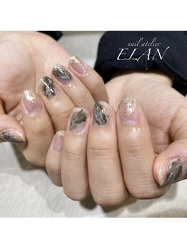 エラン(ELAN)/塗りかけニュアンス