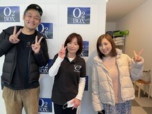 O2サロンマナ(MANA)/MAX鈴木さん三宅智子さんご来店
