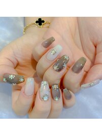 ストーンアート/jewelry風