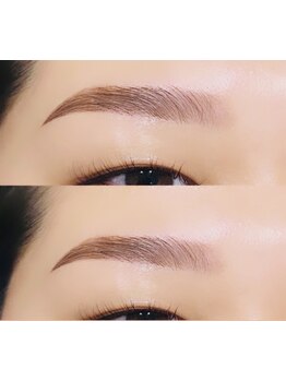 アイブロウメニューがあるサロン