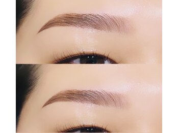 リ アイズプラス(RE EYES +)の写真/なりたい理想を伺い、骨格バランスを見て形や太さをご提案◎自分に似合う眉毛を一緒に見つけましょう★