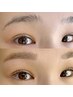 《骨格似合わせ》眉毛スタイリングwax(間引毛量調整&メイク付)¥6050