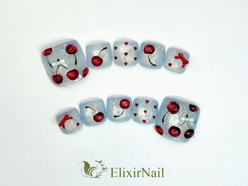 エリクサーネイル 池袋(Elixir Nail)/フット やり放題/クーポン使用