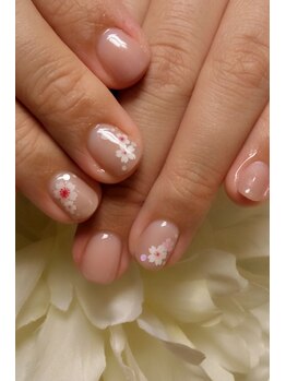 コーラル(CORAL)/桜ネイル