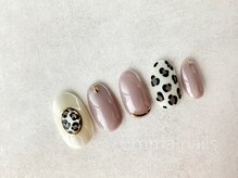 エマ ネイルズ(Emma Nails)/レオパード☆アート
