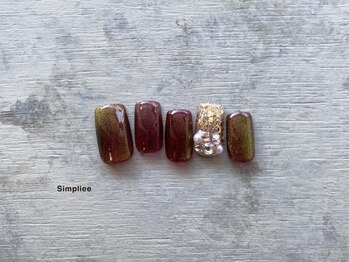 シンプリー ネイルアンドアイラッシュ 祖師谷大蔵店(Simpliee Nail&Eyelash)/ マグネットネイル
