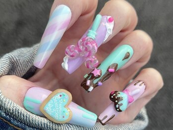 新宿3dネイル ヴァネロペネイル