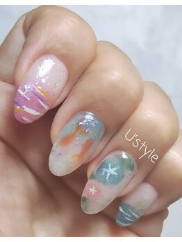 ユーズスタイル(U’style)/夏祭りネイル