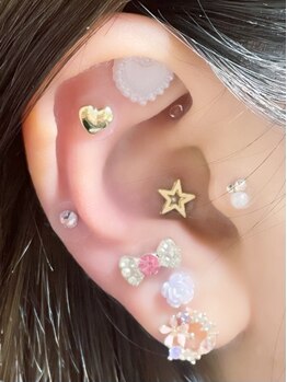 耳ツボジュエリーつけ放題！