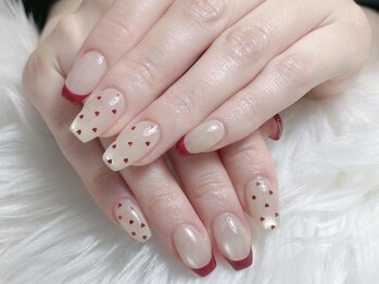 ビューティーヘブンネイル 新宿(BT HEAVEN NAIL)の写真/ネイルデビューも応援!学生さんもお得に♪パラジェル・フィルインで自爪に優しくネイルを楽しもう♪