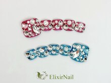 エリクサーネイル 池袋(Elixir Nail)/フット　やり放題/クーポン使用