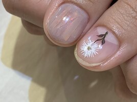 お花。