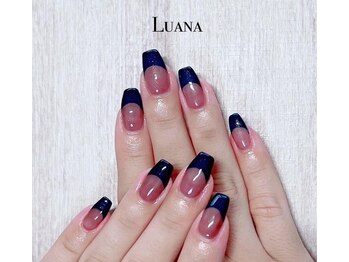 ルアナ(Luana)/フレンチ/ネイビー/トレンド