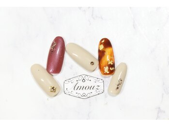 アモウズ(Amouz)/定額【テーマ:秋ネイル】1