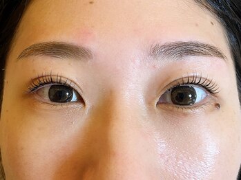 ルモ アイデザイン(lumo eyedesign)/まつ毛パーマ＋眉ワックス