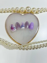 エスーアスピレーション(S-Aspiration)/紫陽花ネイル＊。＋