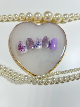 紫陽花ネイル＊。＋