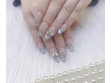 クイーンネイル 新宿(Queen nail)/チップ長さ出しデザイン放題