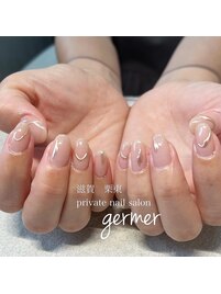 さりげなくオーロラライン！