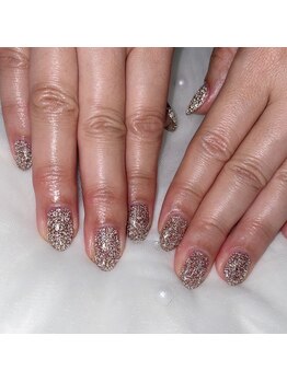 キラキラフラッシュネイル♪