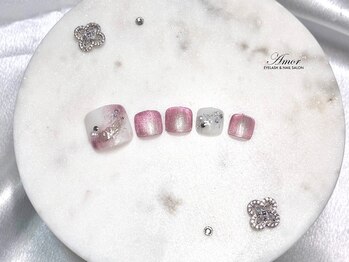 アモル 川崎駅前店(Amor)/フットキャンペーンネイルNO.1