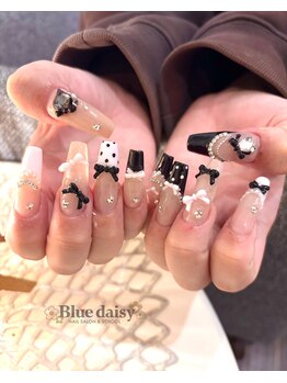 ブルーデイジー 栄本店(Blue daisy)/チップ長さだし**ガーリーネイル