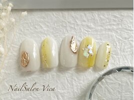 春のニュアンスネイル