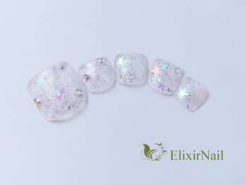 エリクサーネイル 池袋(Elixir Nail)/フット やり放題/クーポン使用