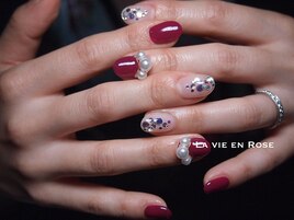 クリスマスネイル