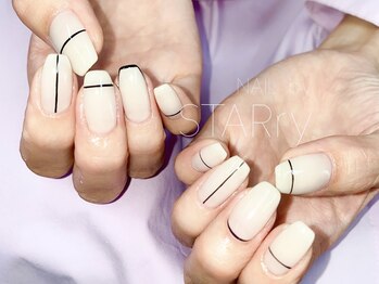 ネイルバイスターリー 川口(NAIL by STARry)/シンプルアート