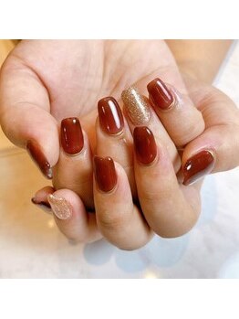 ルピナス(Lupinus)/シンプルネイル