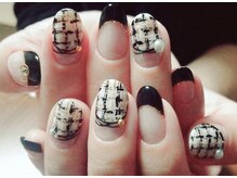 モフルール(Mofuleur)/大人ツイードネイル