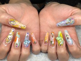 海外個性ネイル