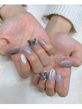 ネイルアート ジマー/蝶々マグネットコース¥8880