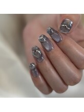 トゥデイム(TODAY'm)/ぷっくりハートネイル