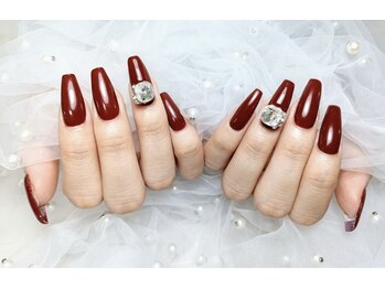 エンジェルズ ネイル サロン(Angel’s nail salon)/チップ長さ出しワンカラー