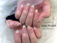ネイルプラザ 河原町OPA店(NAIL PLAZA)/薔薇ネイル