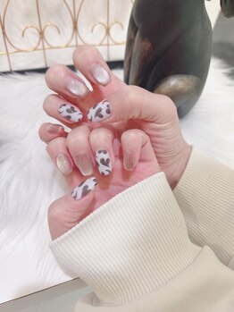 リアン ドゥ クール(Lien du coeur)/☆手書きハートネイル☆