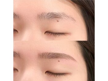 コカロ 栄店(KOKARO)の写真/【絶対的な黄金バランス】骨格のプロが提案する最強美眉◆『美眉WAX(毛量調整有)+立体眉メイク』初回¥4000