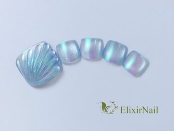 エリクサーネイル 池袋(Elixir Nail)/フット やり放題/クーポン使用