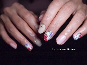 ネイルズ モダ(NAIL'S MODA)/ボタニカル柄