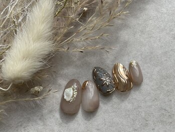 ネイルサロン ソウ 京橋店(Nail Salon Sou)/ミラーアートnail