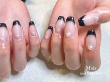 エムシス 阪急伊丹店(Msis)/フレンチネイル　パール