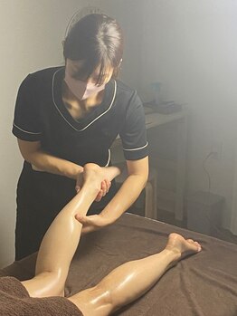 ヘッドグット 金沢/脚の浮腫みも気になるお客様にも