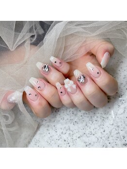 クイーンズビューティーサロン 新宿本店(Queen's beauty salon)/チップ長さだし定額コース