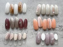 毎月変わる６種類のキャンペーンネイル♪