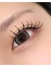 【新技術!最強ぱっちりEYE】エクステパーマ*フラットラッシュ100本￥10500